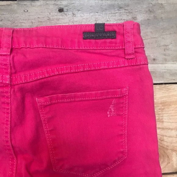 Lauren Conrad Pink Skinny Jeans 4 - Picture 8 of 9